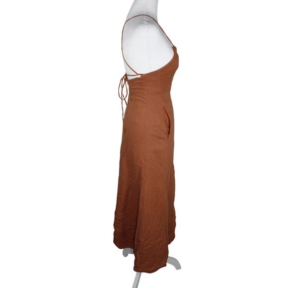 plum linen dress Plum Linen Cowl Dress – Gothilo